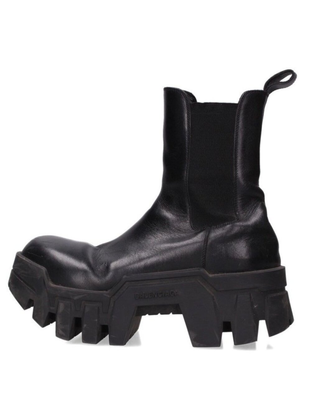 Balenciaga Bulldozer Boots Side Gore Leather